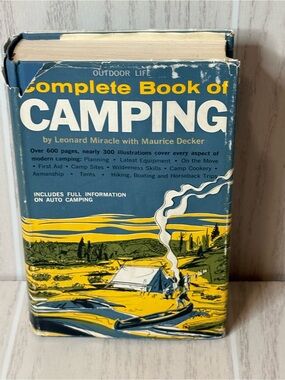 Outdoor Life 1960’s The Complete Guide To Camping Book